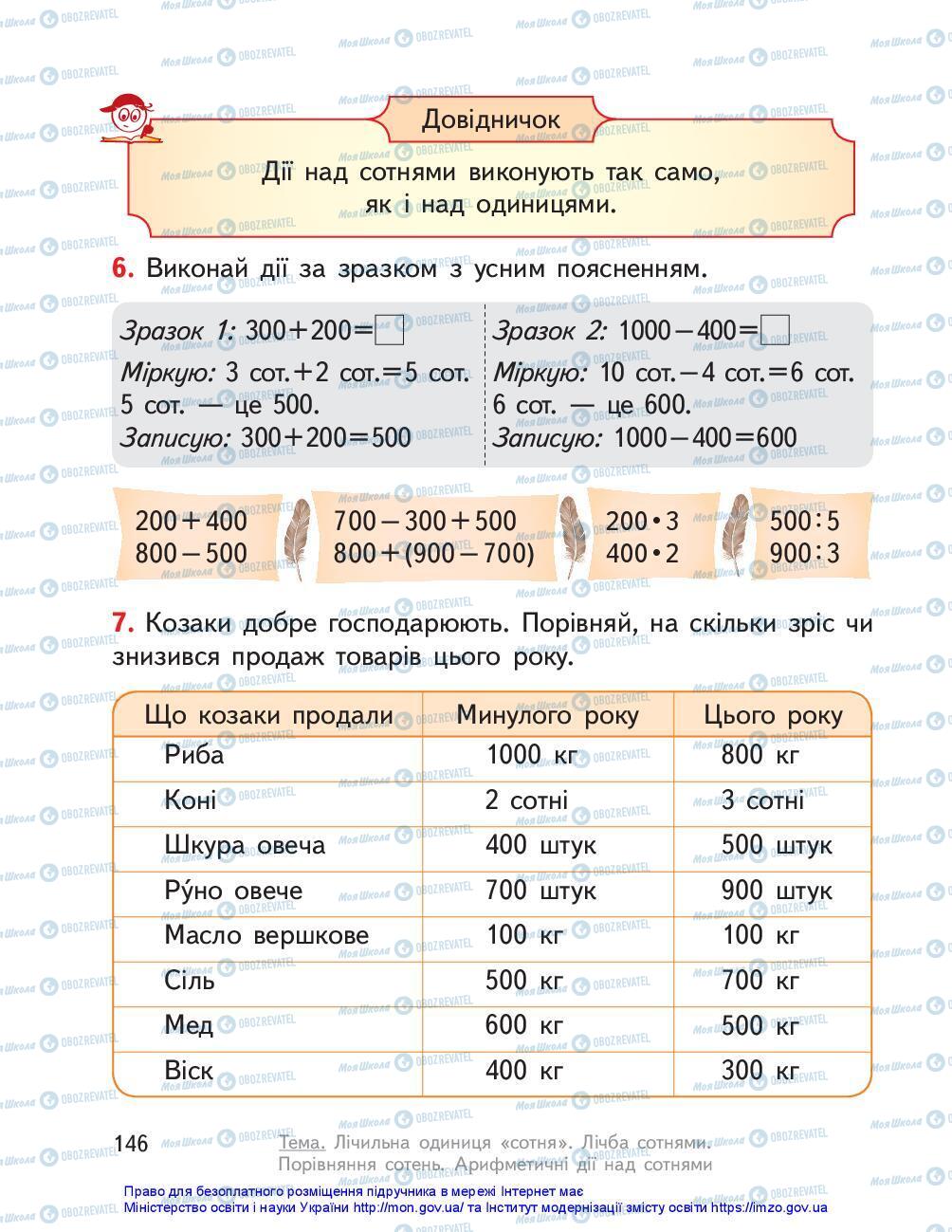 Учебники Математика 3 класс страница 146