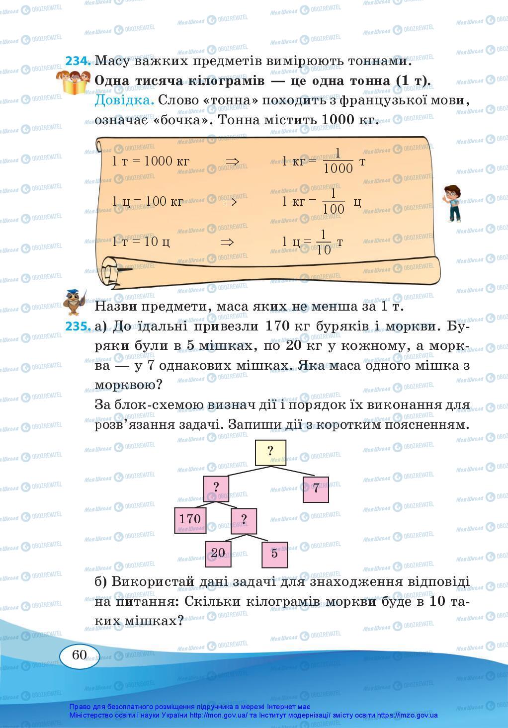 Учебники Математика 3 класс страница 60