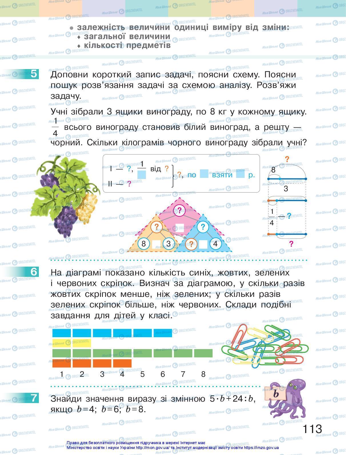 Підручники Математика 3 клас сторінка 113