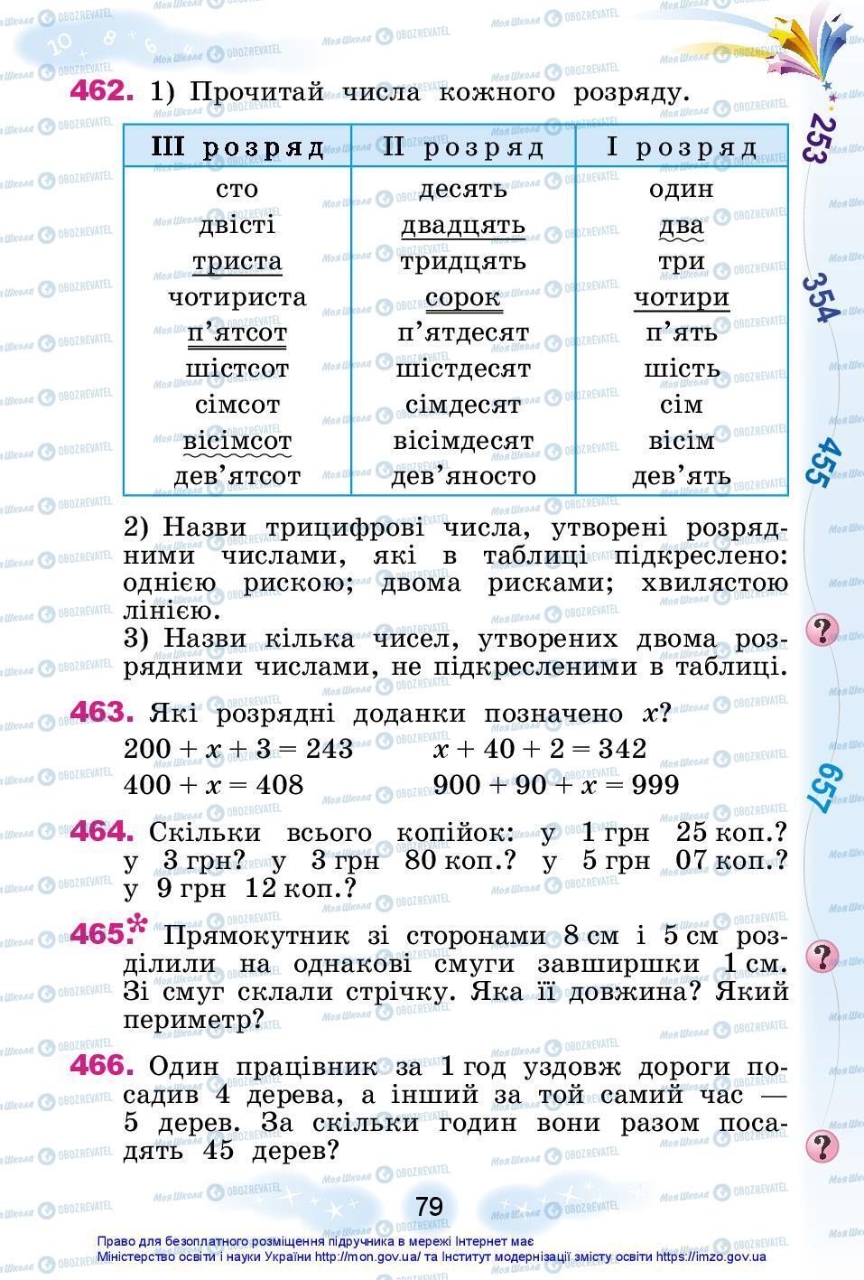 Учебники Математика 3 класс страница 79