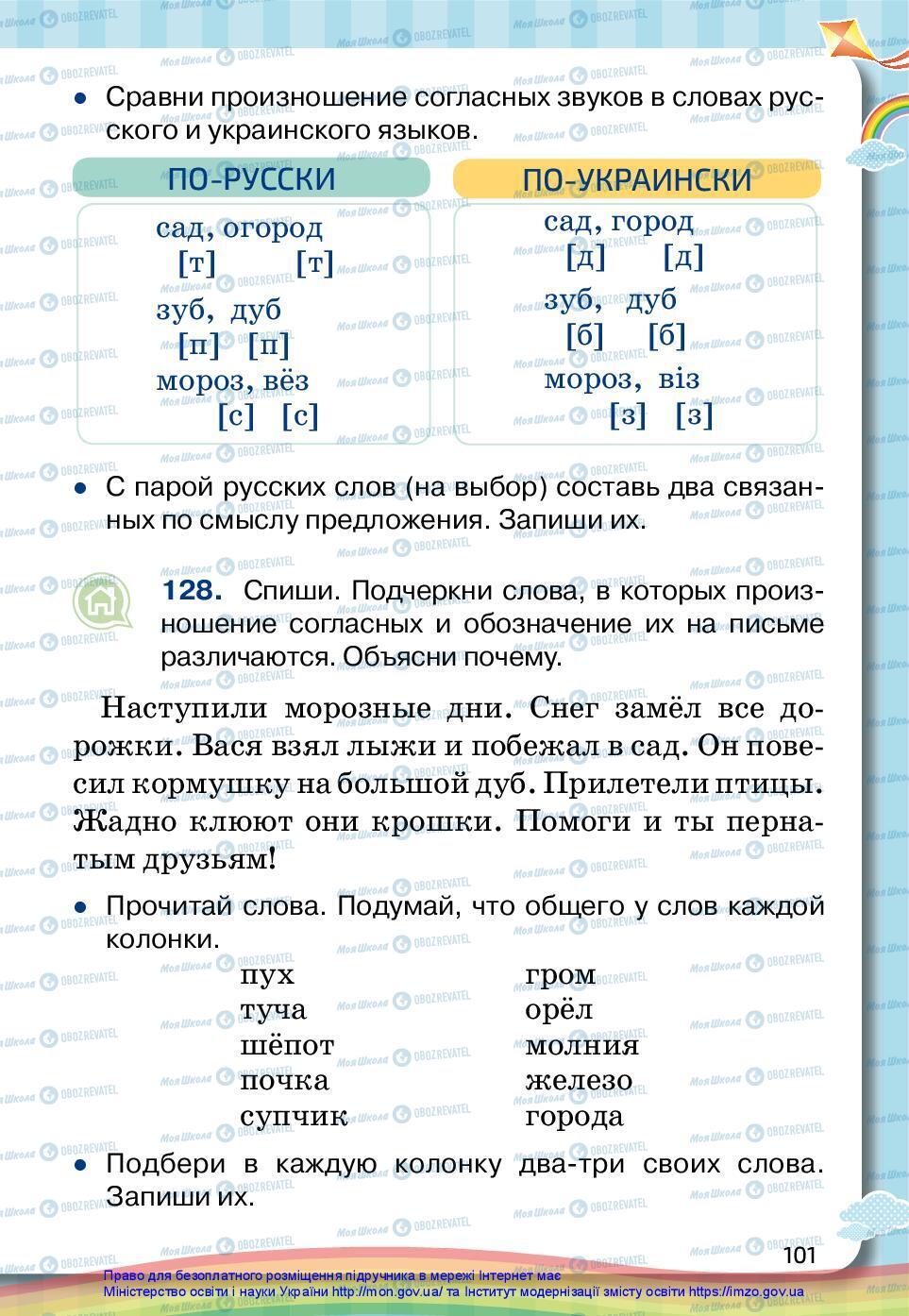 Учебники Русский язык 2 класс страница 101