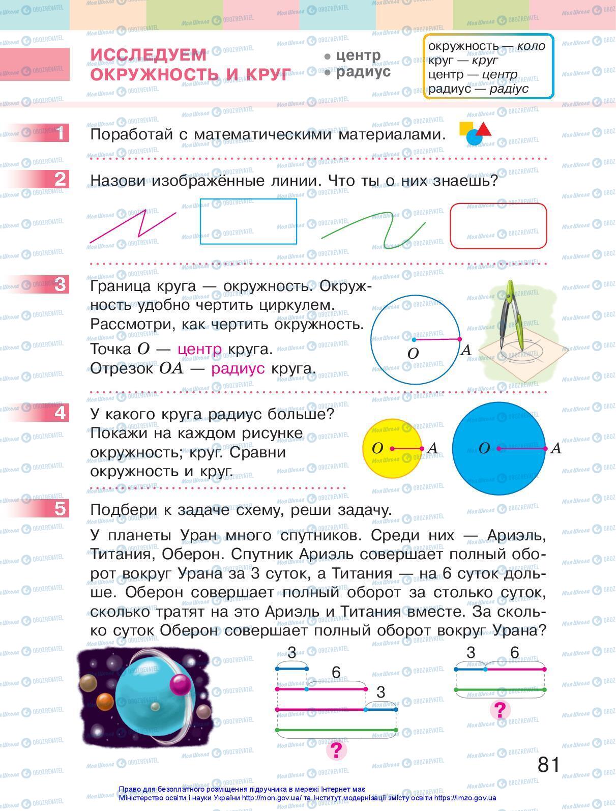 Учебники Математика 2 класс страница 81