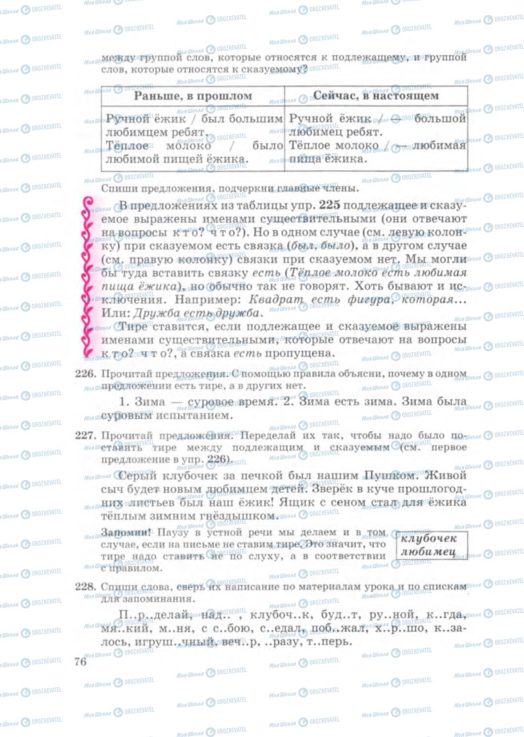 Учебники Русский язык 5 класс страница 76