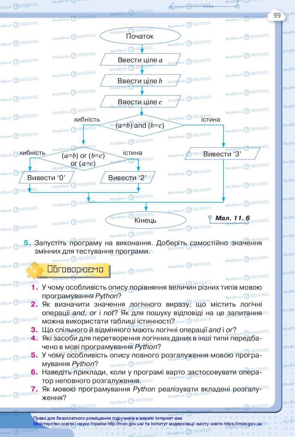 Підручники Інформатика 7 клас сторінка 99