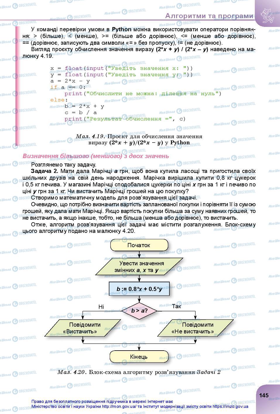 Підручники Інформатика 7 клас сторінка 145