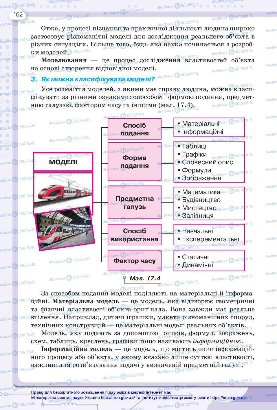 Підручники Інформатика 7 клас сторінка 162