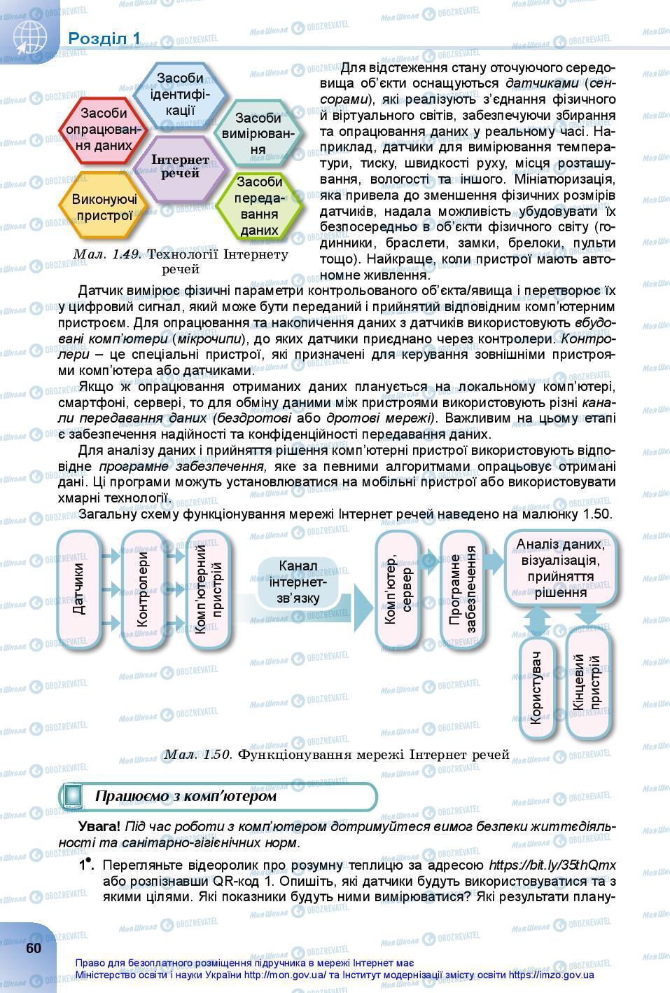 Підручники Інформатика 7 клас сторінка 60