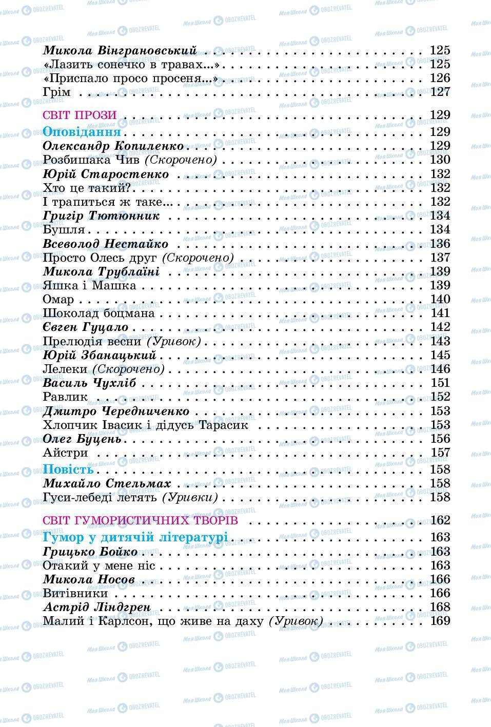 Підручники Українська література 3 клас сторінка 176