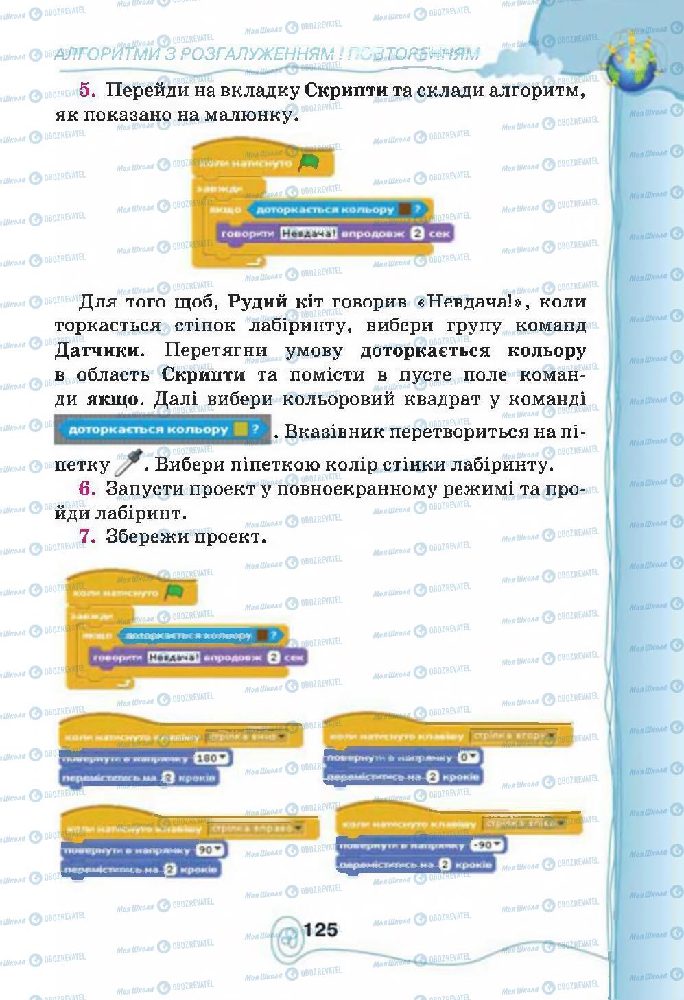 Учебники Информатика 4 класс страница 125