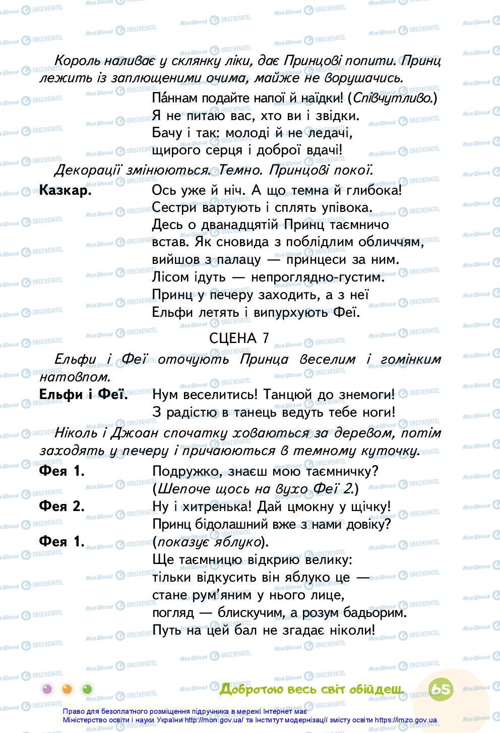 Підручники Українська мова 3 клас сторінка 65