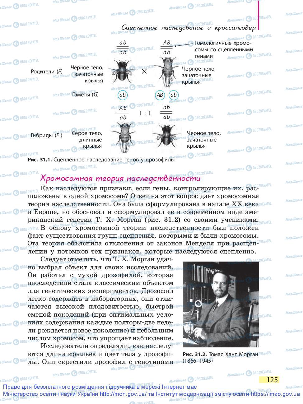 Учебники Биология 9 класс страница 125