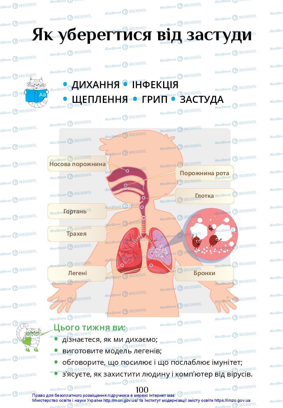 Підручники Я досліджую світ 3 клас сторінка 100