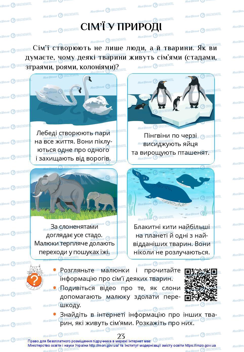 Підручники Я досліджую світ 3 клас сторінка 23