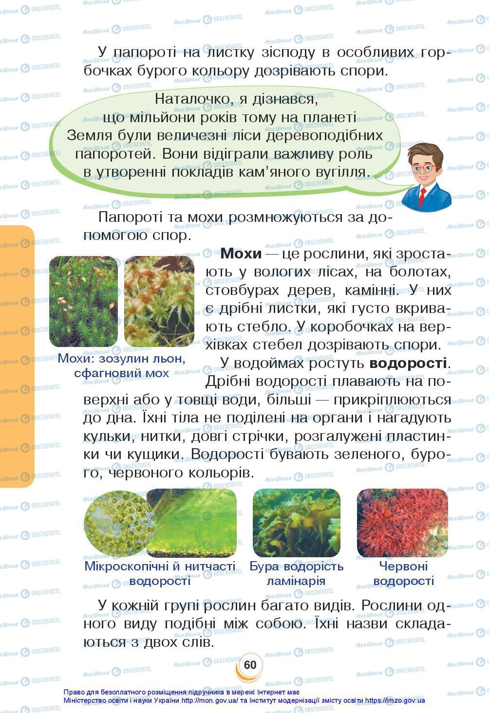 Підручники Я досліджую світ 3 клас сторінка 60