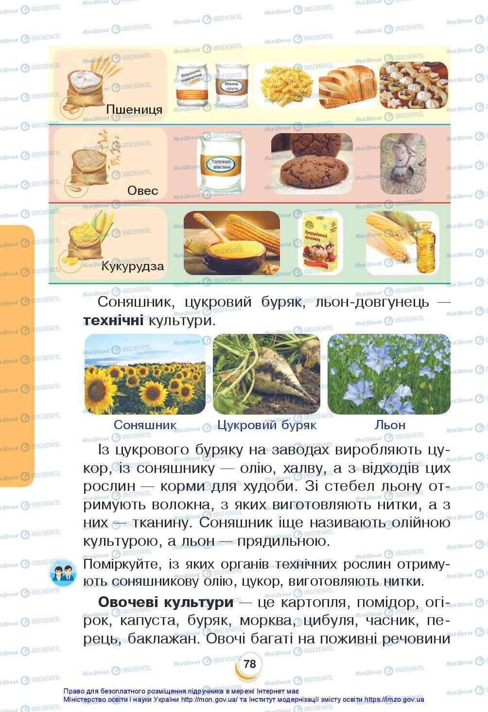 Підручники Я досліджую світ 3 клас сторінка 78