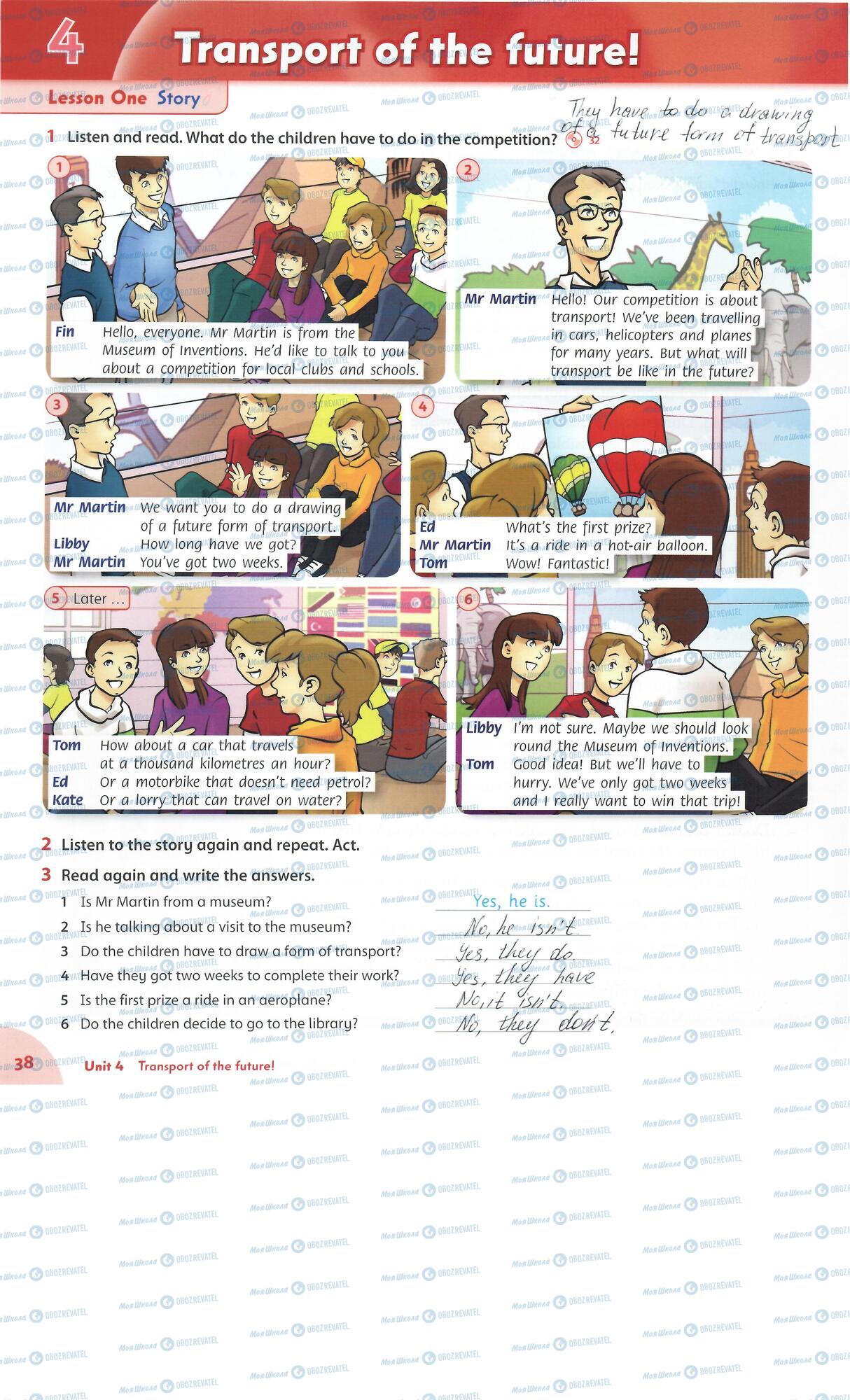 Учебники Английский язык 6 класс страница 38