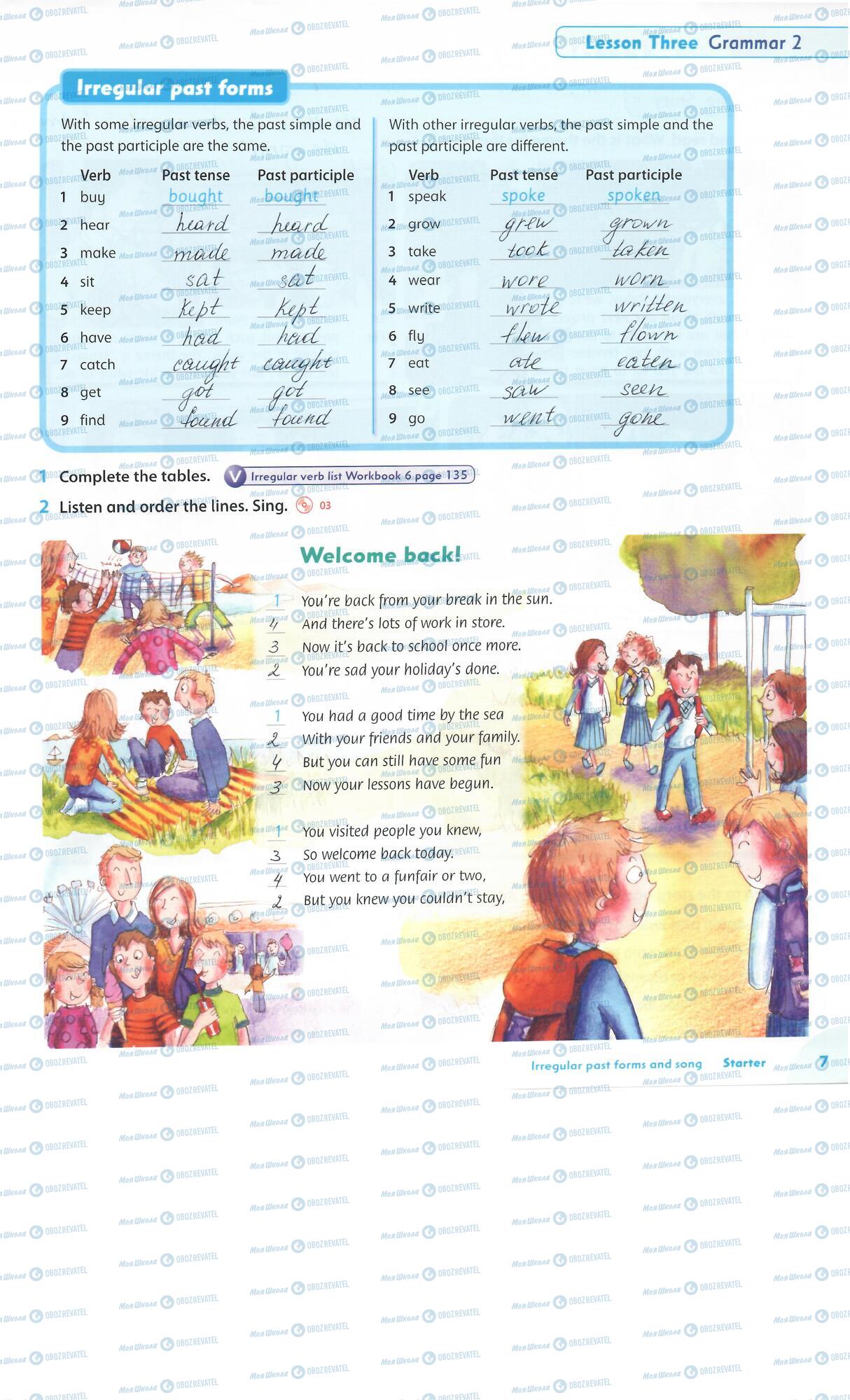 Учебники Английский язык 6 класс страница 7