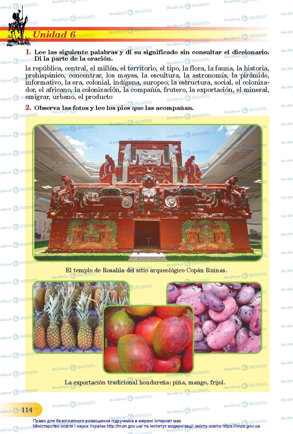 Учебники Испанский язык 11 класс страница 114