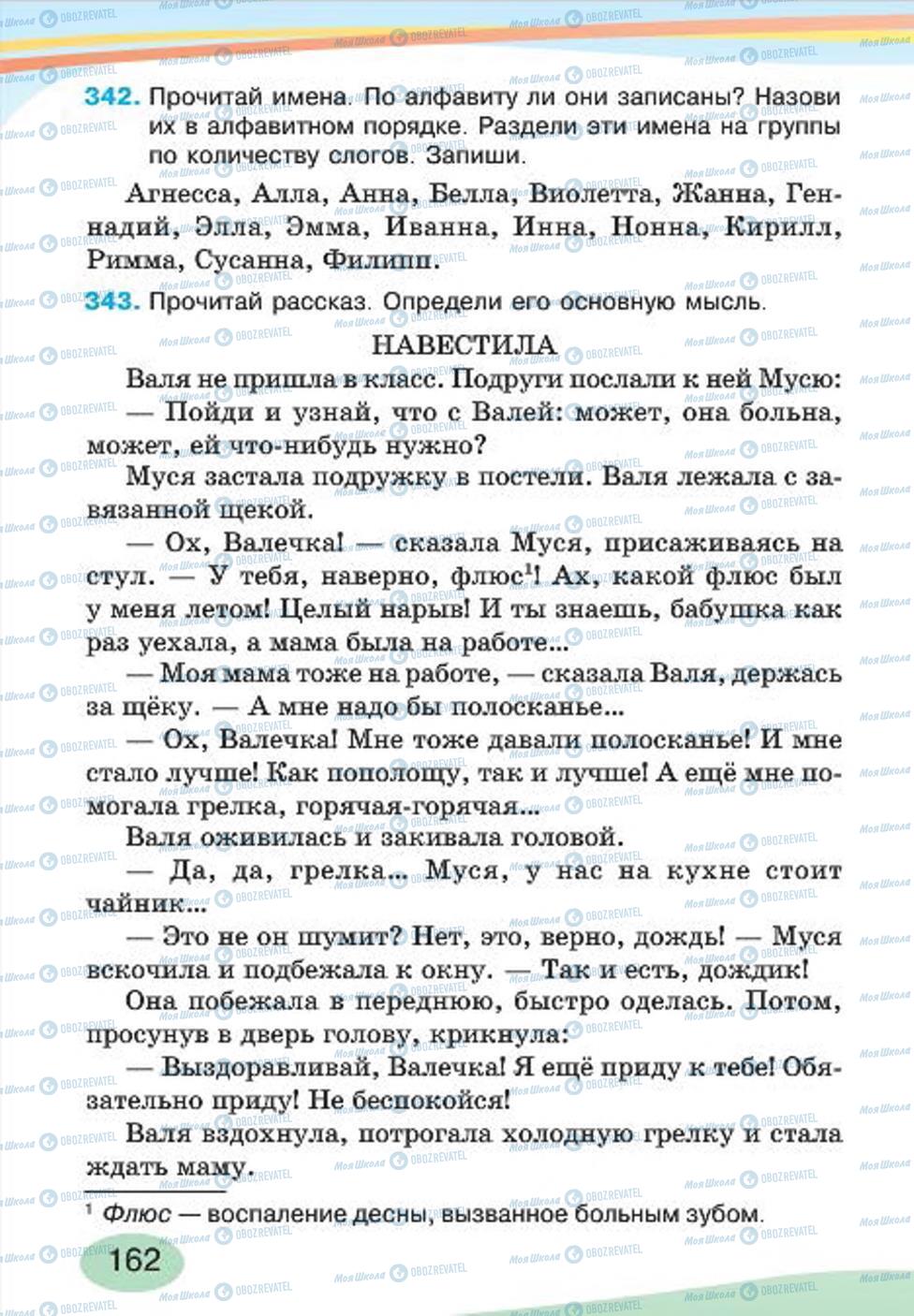 Підручники Російська мова 4 клас сторінка 162