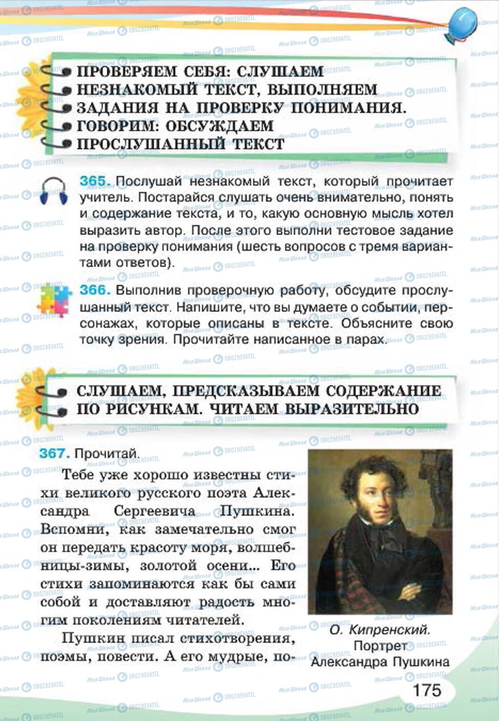 Учебники Русский язык 4 класс страница 175