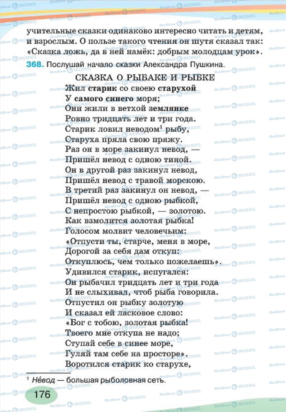 Підручники Російська мова 4 клас сторінка 176