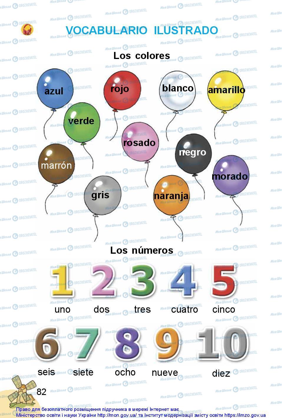 Учебники Испанский язык 1 класс страница 82