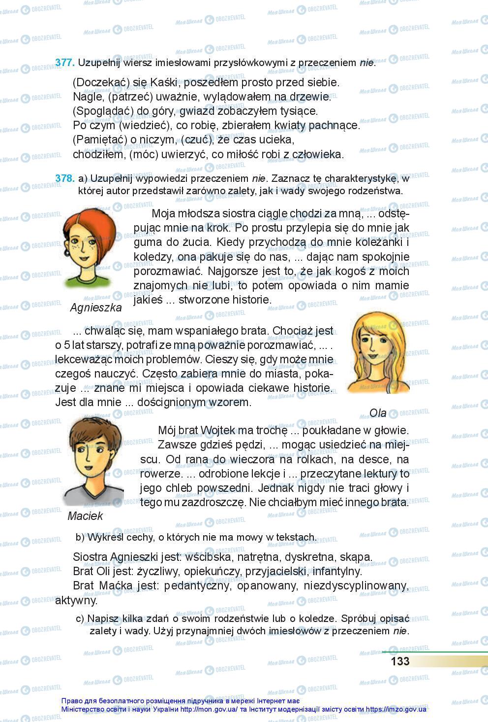 Учебники Польский язык 7 класс страница 133