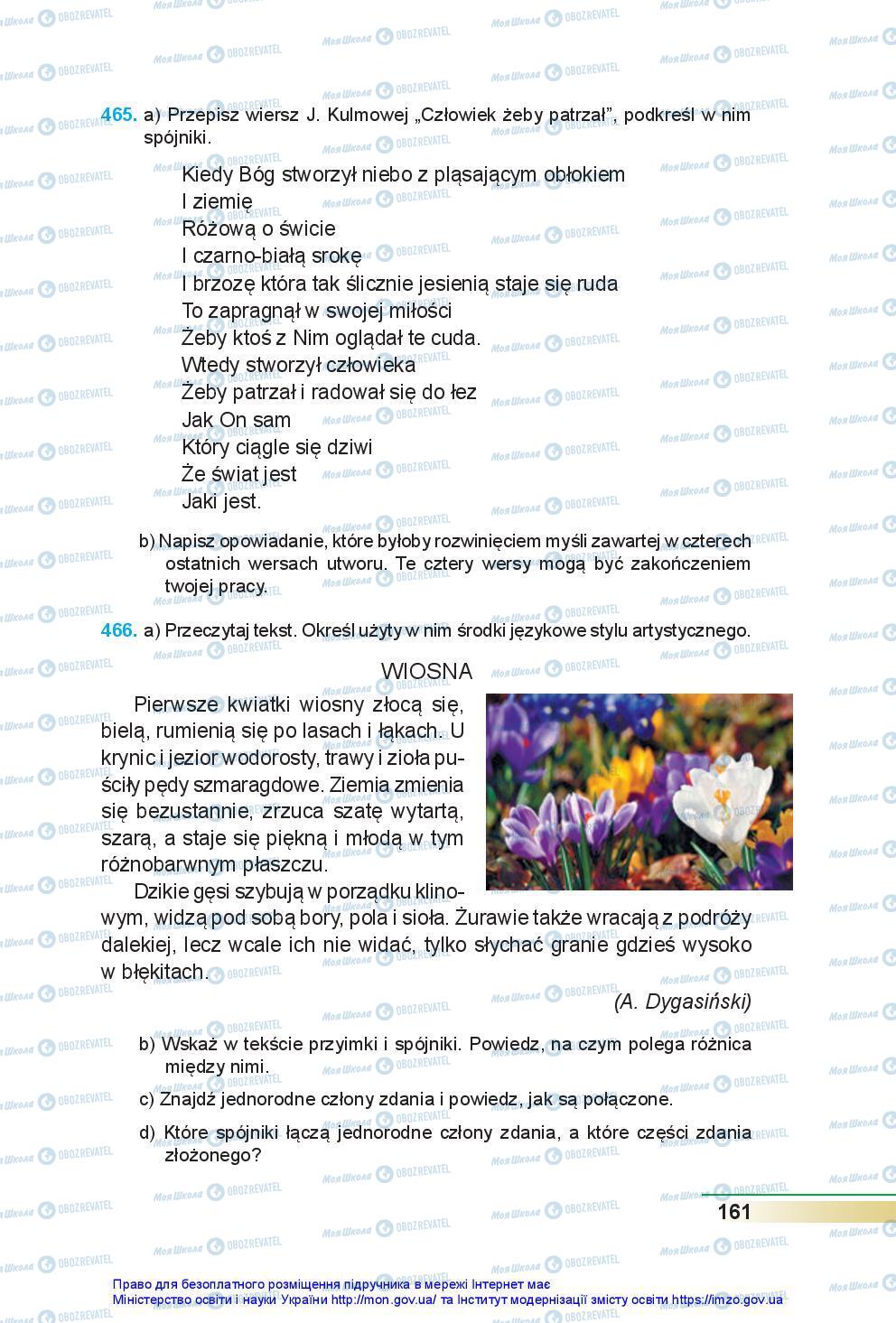 Підручники Польська мова 7 клас сторінка 161