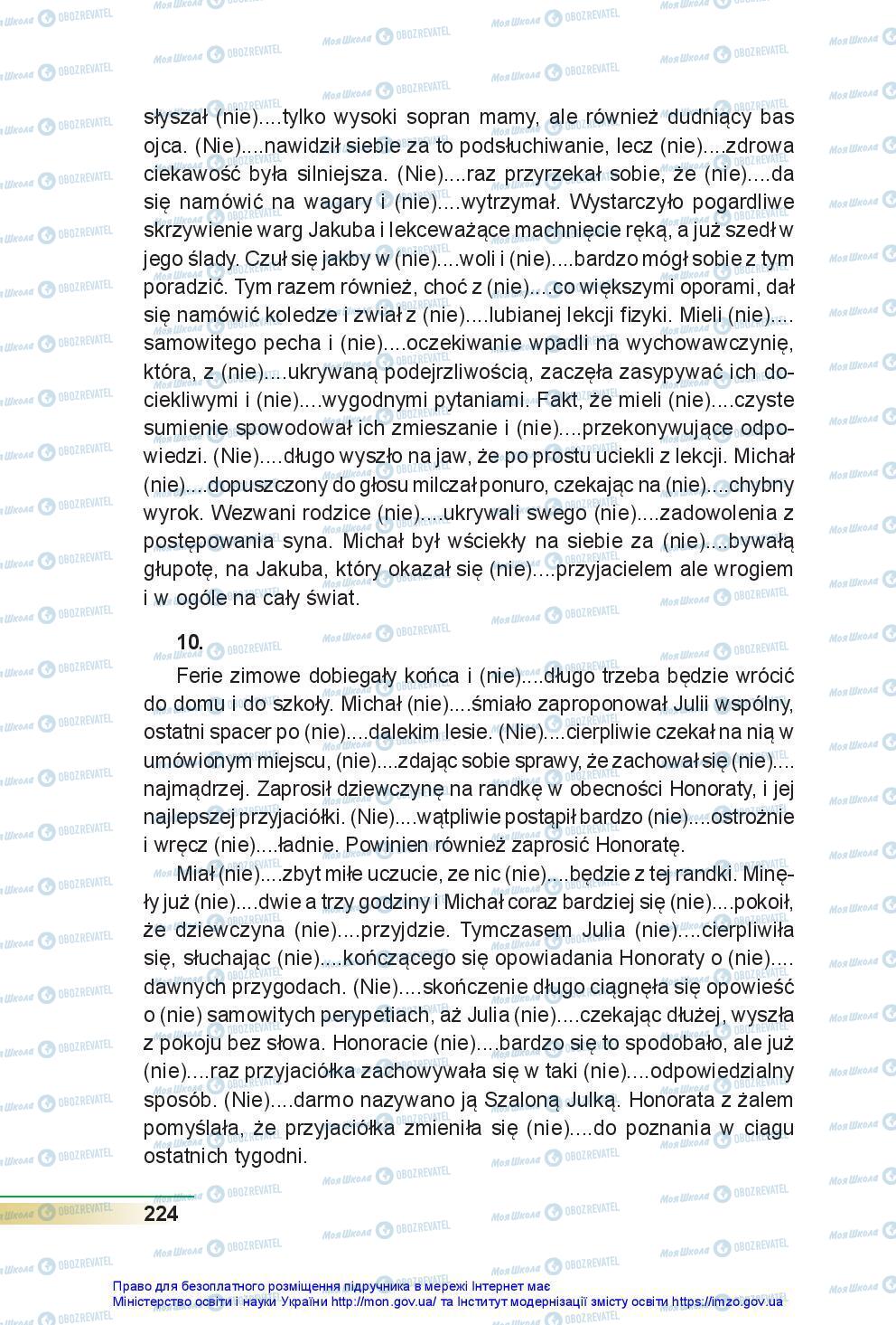 Учебники Польский язык 7 класс страница 224