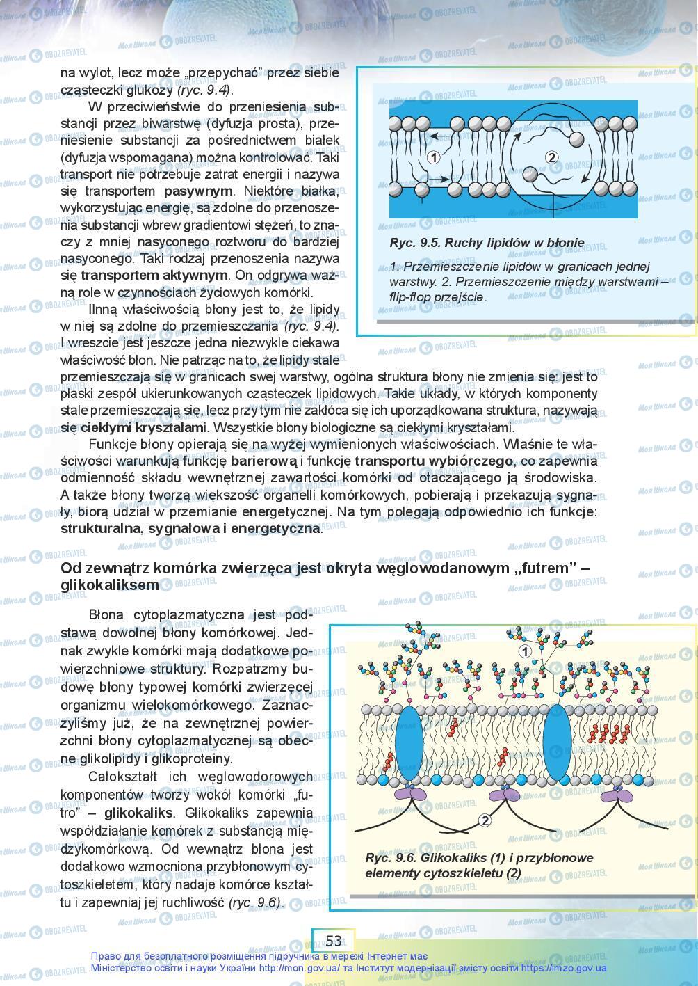 Учебники Биология 9 класс страница 53