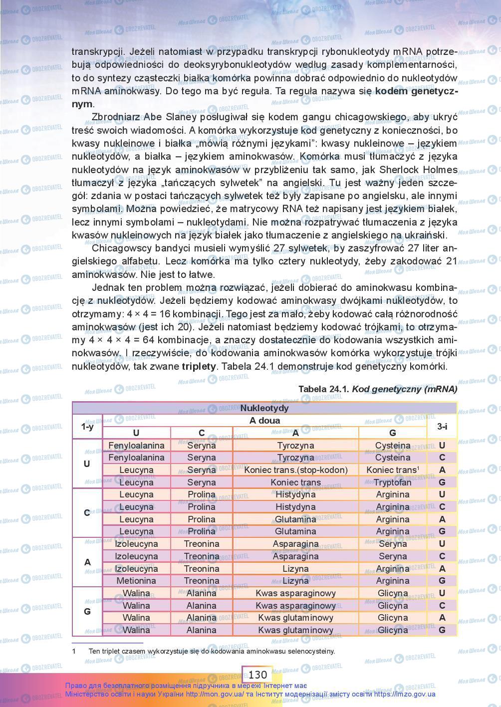 Підручники Біологія 9 клас сторінка 130
