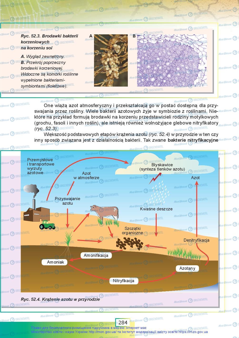 Підручники Біологія 9 клас сторінка 284