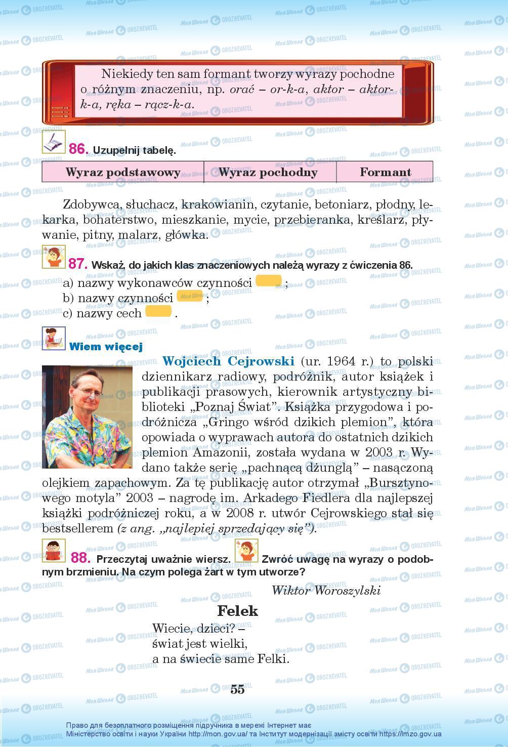 Учебники Польский язык 7 класс страница 55