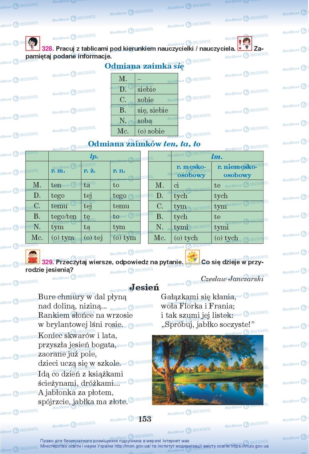 Підручники Польська мова 5 клас сторінка 153