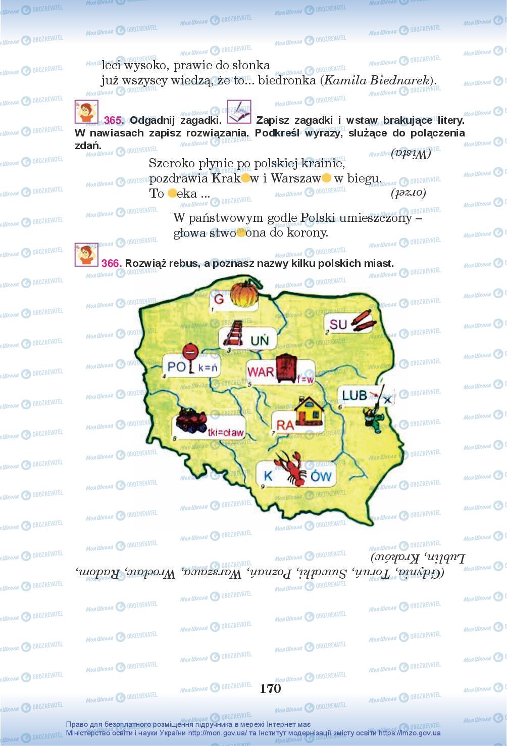 Учебники Польский язык 5 класс страница 170