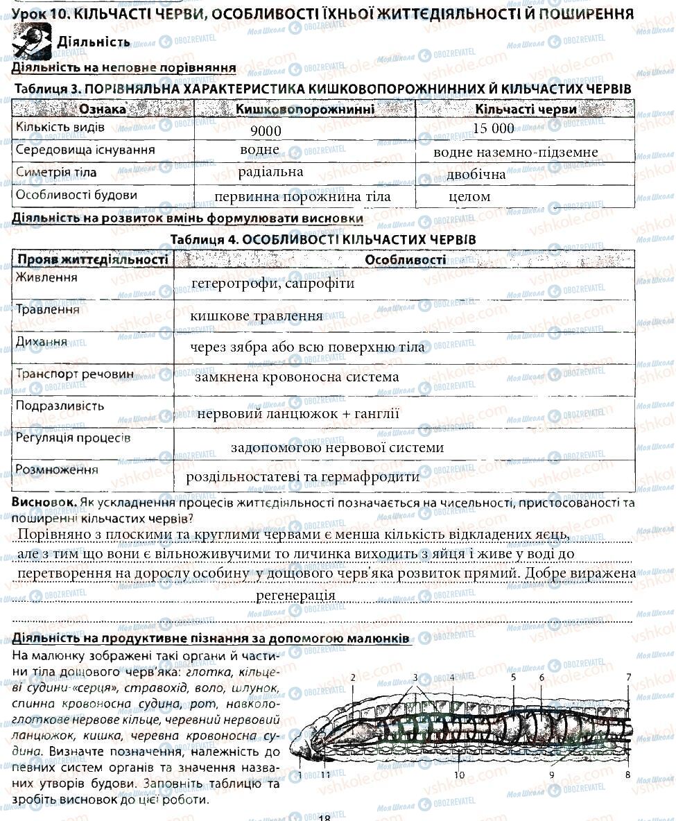 ГДЗ Биология 7 класс страница 10