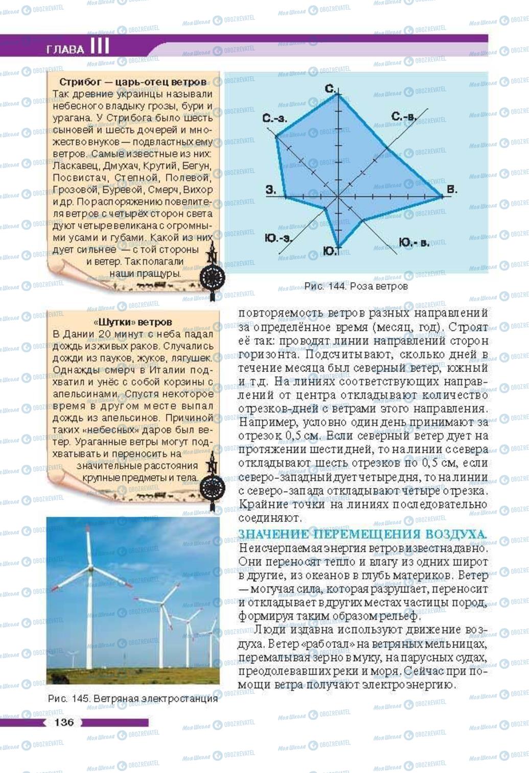 Підручники Географія 6 клас сторінка 136