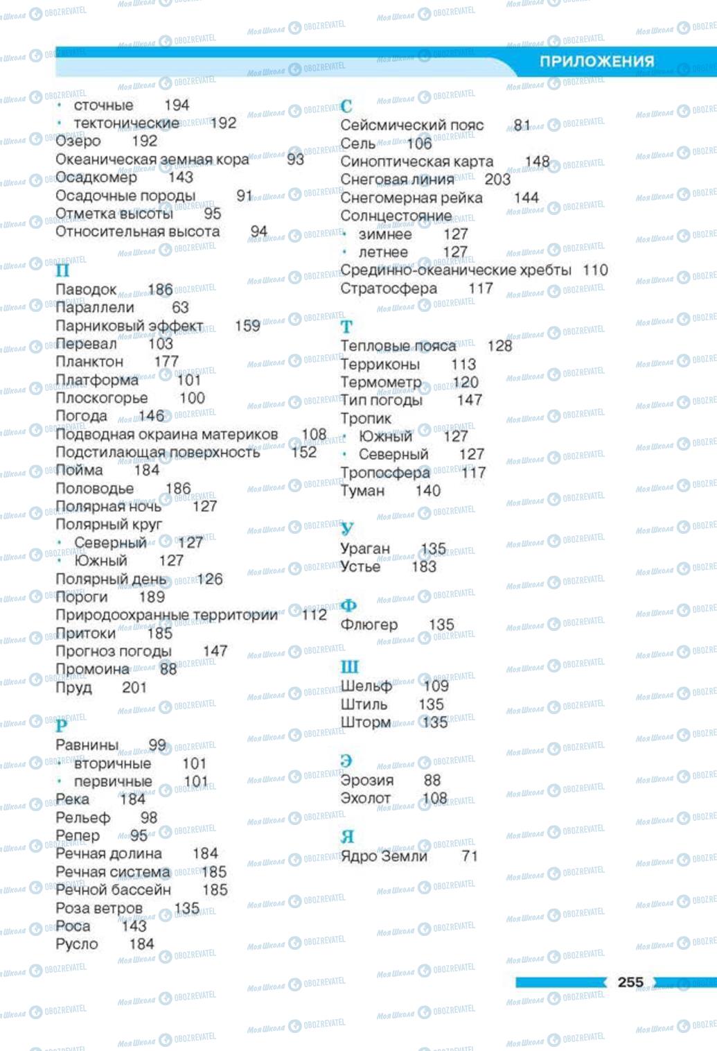 Учебники География 6 класс страница 255