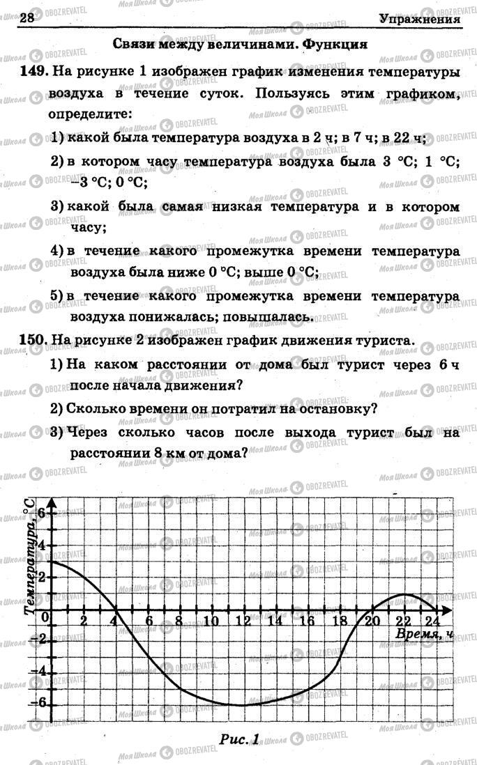 Учебники Алгебра 7 класс страница 28