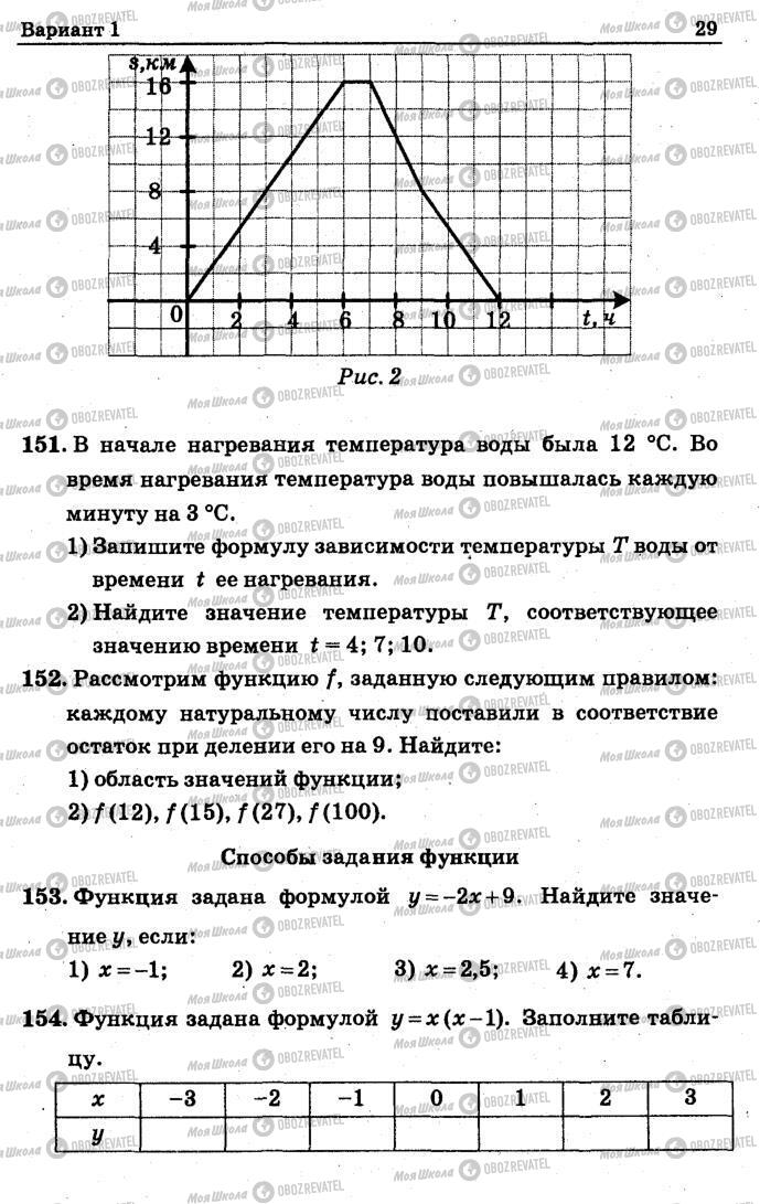 Підручники Алгебра 7 клас сторінка 29