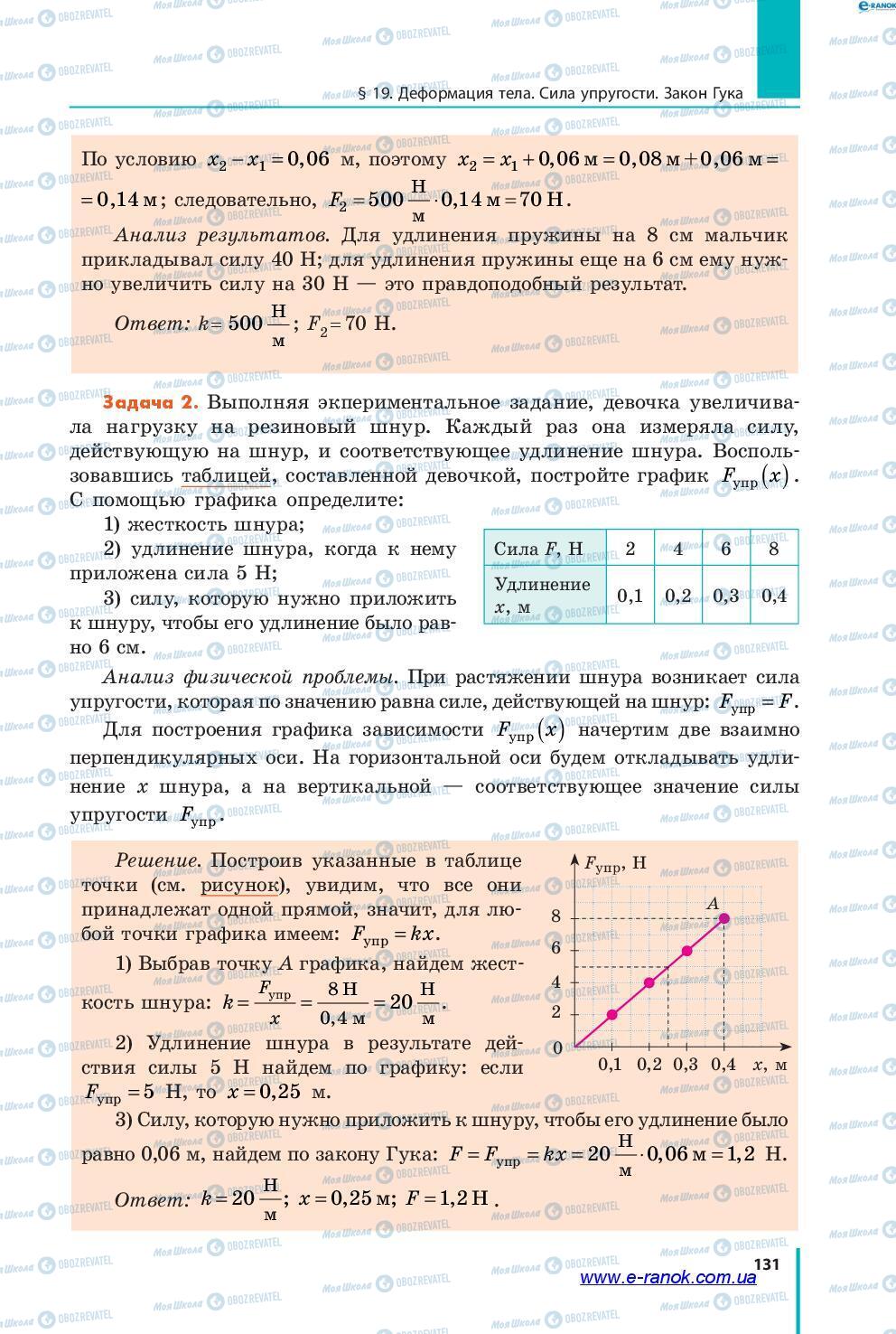 Учебники Физика 7 класс страница 131