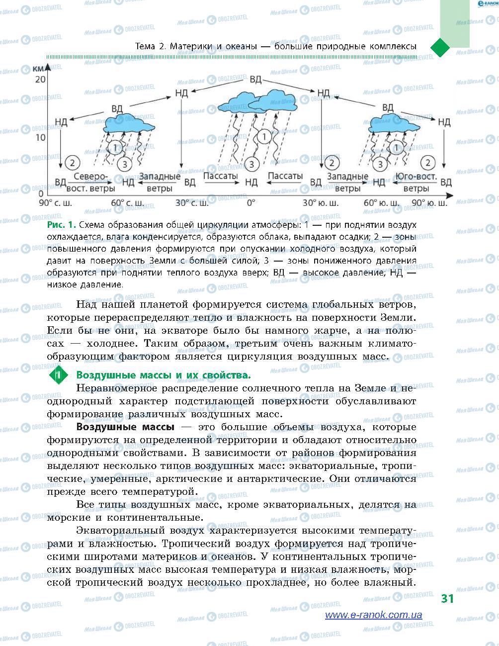 Учебники География 7 класс страница 31