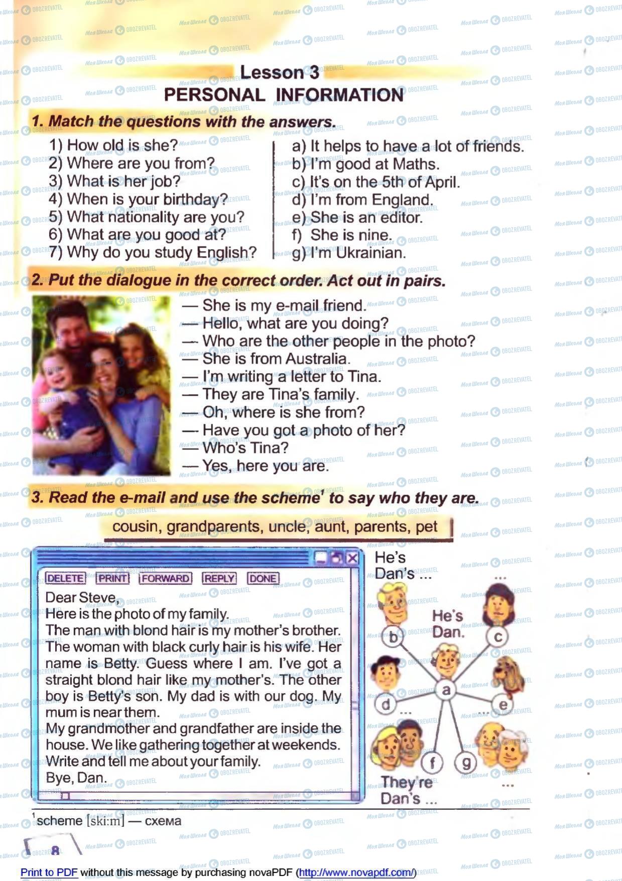 Учебники Английский язык 6 класс страница 8