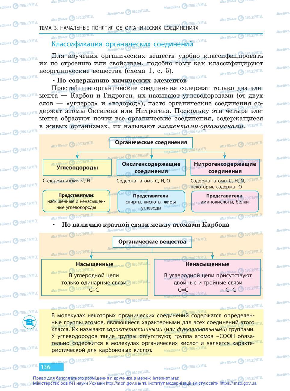 Учебники Химия 9 класс страница 136