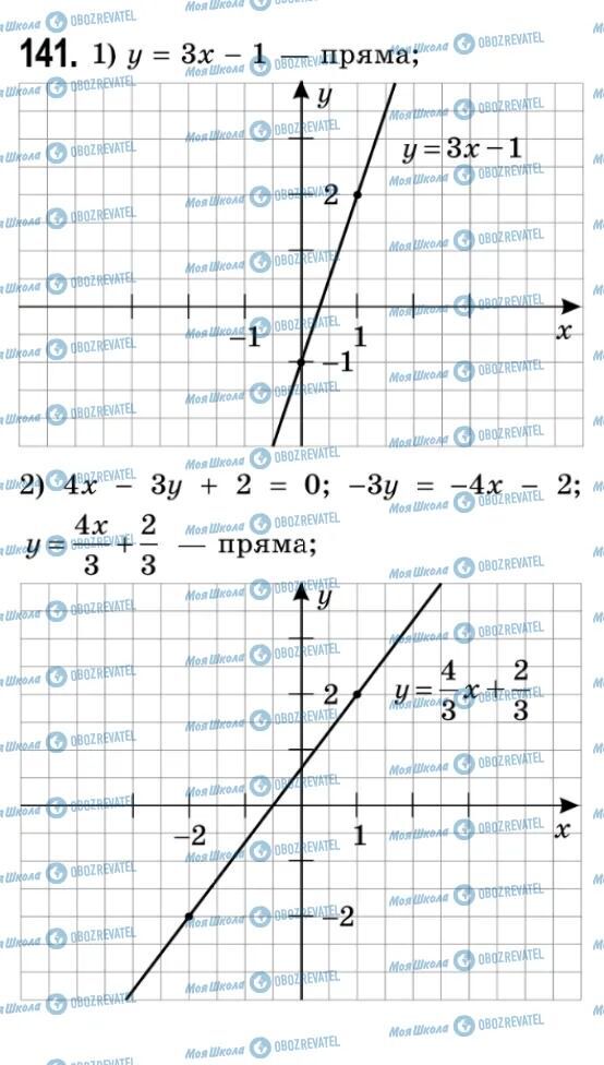 ГДЗ Алгебра 9 класс страница 141
