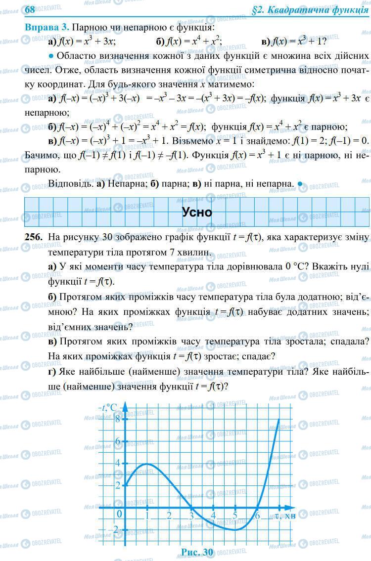 Учебники Алгебра 9 класс страница 68