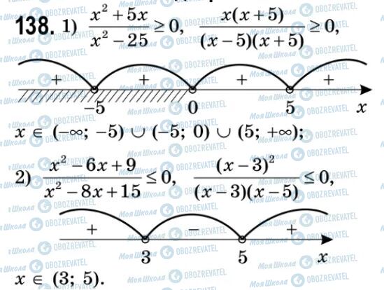 ГДЗ Алгебра 9 класс страница 138