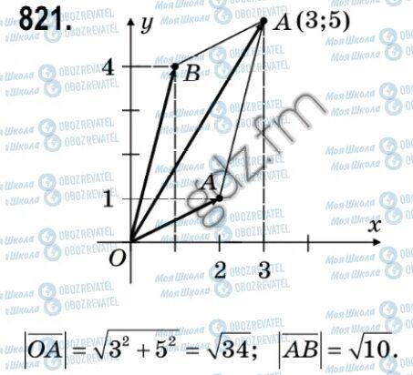 ГДЗ Геометрия 9 класс страница 821