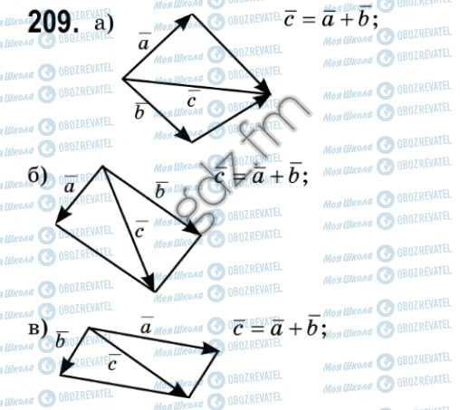 ГДЗ Геометрия 9 класс страница 209