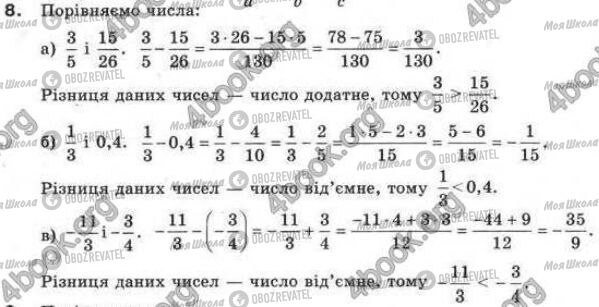 ГДЗ Алгебра 9 клас сторінка 8